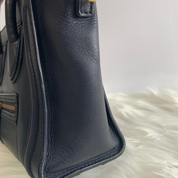 Celine Nano Luggage in Navy blue - Picture 7 of 16